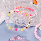 PinkSheep Beads Bracelet Unicorn Bracelet for Kids Girls Charm Bracelet Friendship Bracelet 10 PC Party Favor